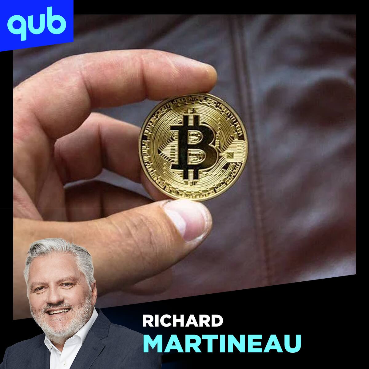 Francis Gosselin se fait harceler par les pros bitcoin! | Richard Martineau  | QUB | QUB radio