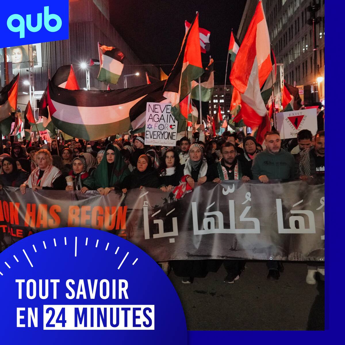 La CSN aux manifestations pro-Palestine: «On s'étire le cou, là ...